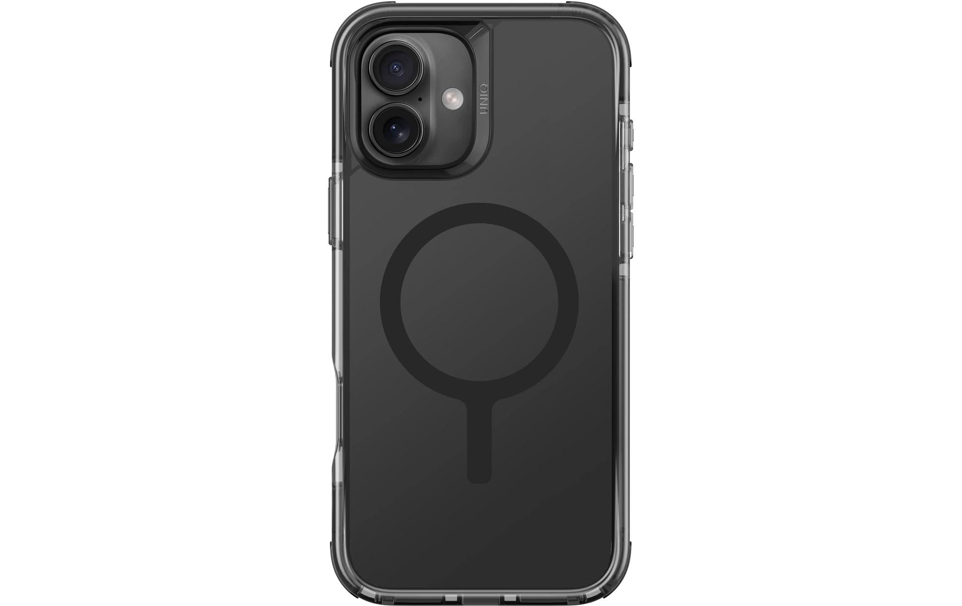 UNIQ Combat Hybrid Iphone 16 Plus Carbon Case Passend zum Apple Iphone 16 Plus