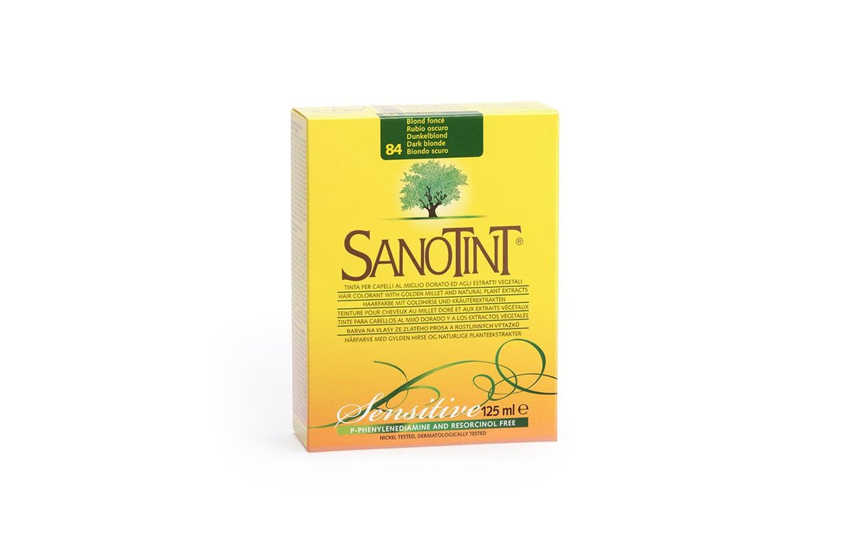 SANOTINT 84 SENSITIVE Haarfarbe dunkelblond