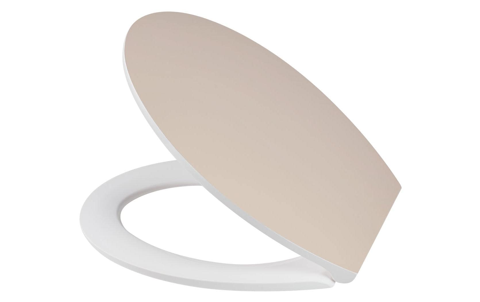 Diaqua WC-Sitz Hollywood Slow Down Duroplast, 41.5-45x38.2cm, Beige