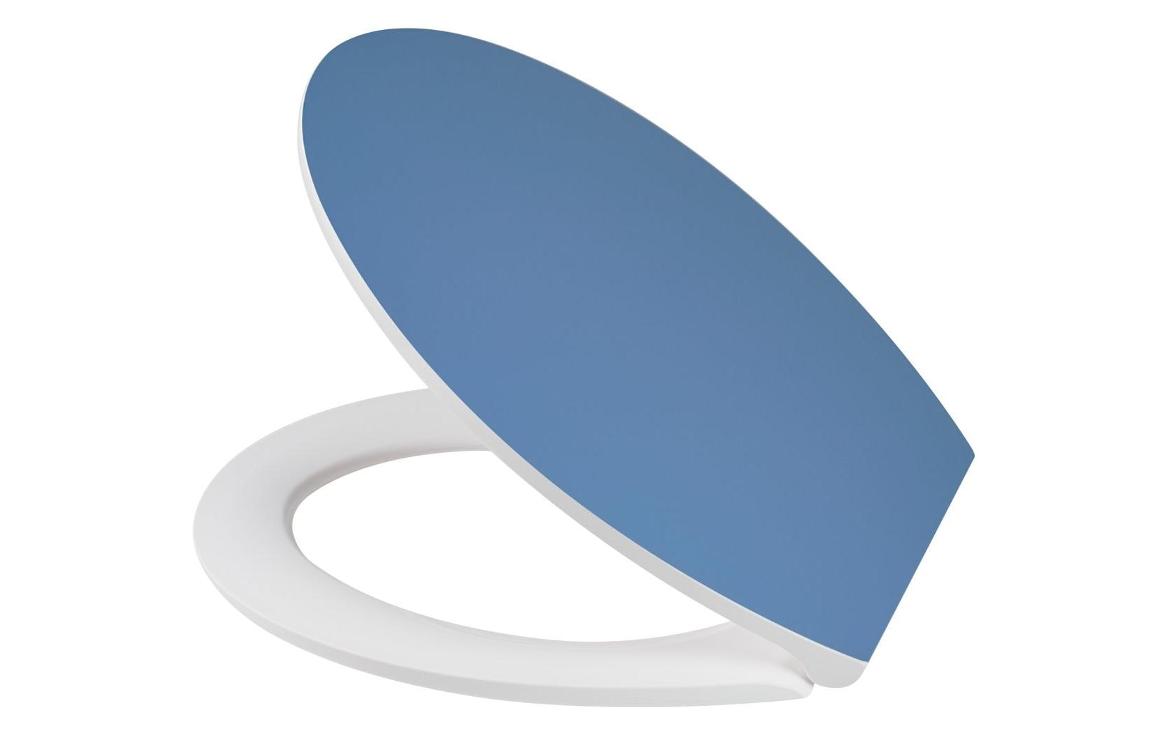 Diaqua WC-Sitz Hollywood Slow Down Duroplast, 41.5-45x38.2cm, Indigo