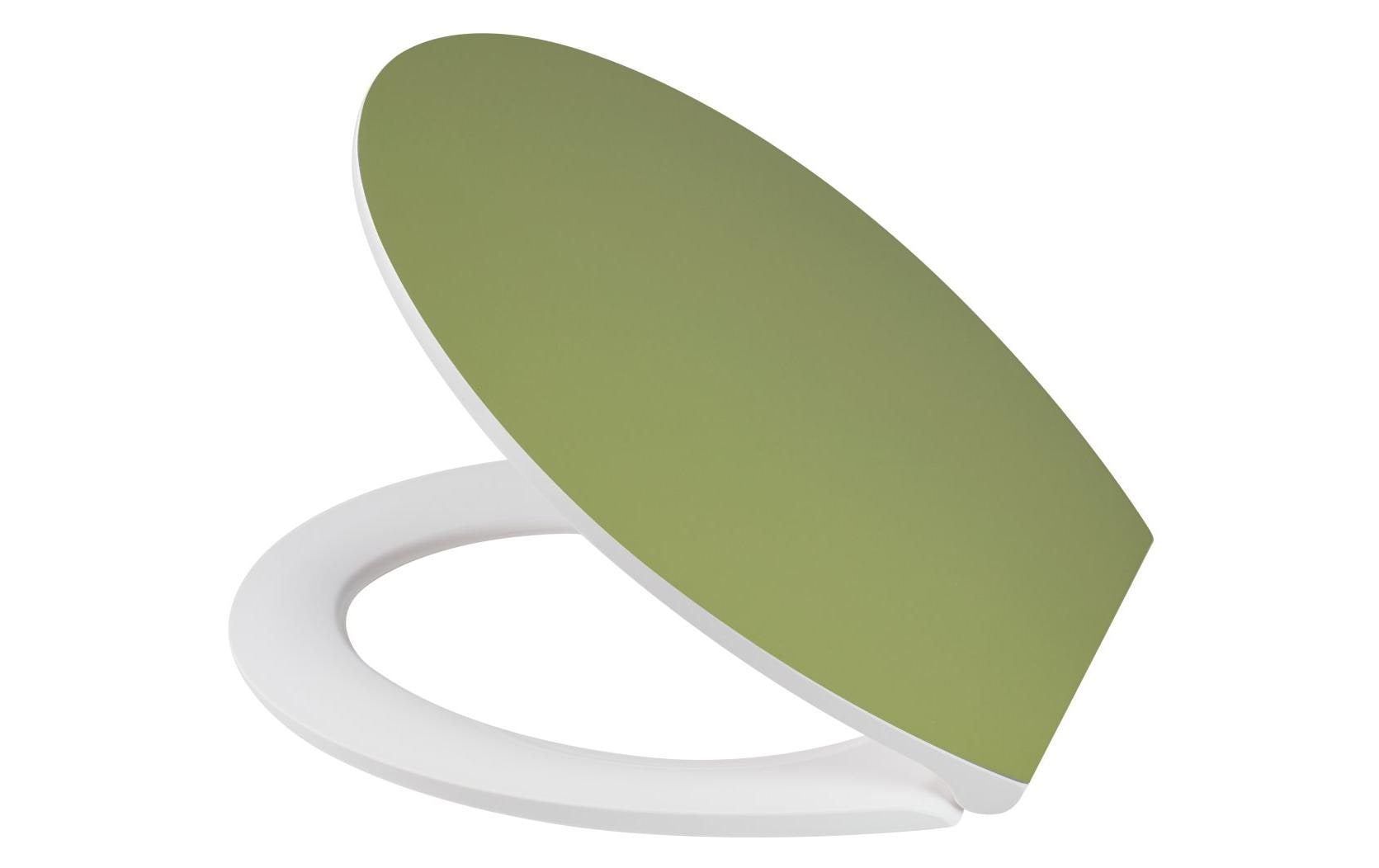 Diaqua WC-Sitz Hollywood Slow Down Duroplast, 41.5-45x38.2cm, Olive