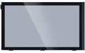 DAN Cases A3-mATX Linkes Seitenteil aus Tempered Glass - Schwarz