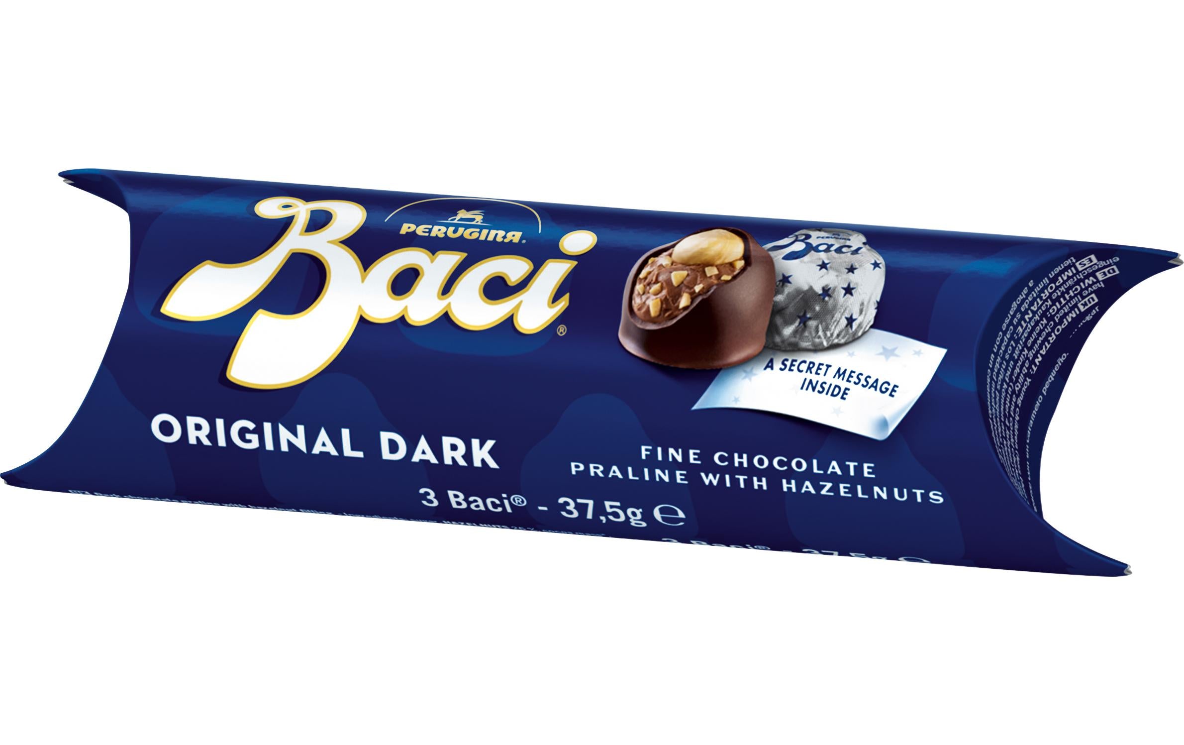 Tube 3 Stück - dunkle Schokolade 37.5 g