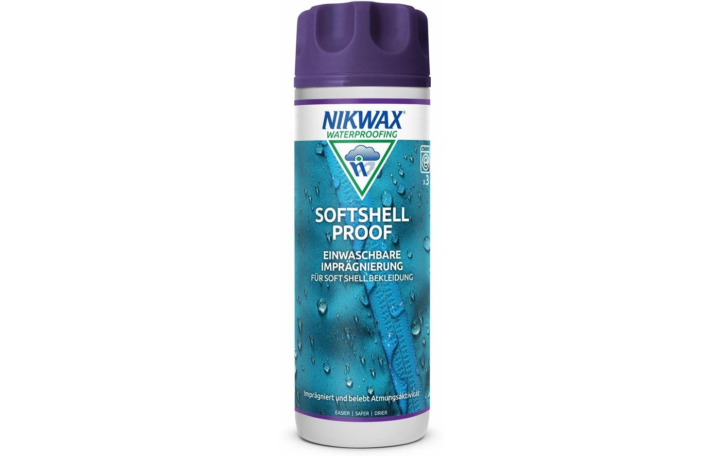 Nikwax Textilpflege Softshell Proof Wash-in 300 ml
