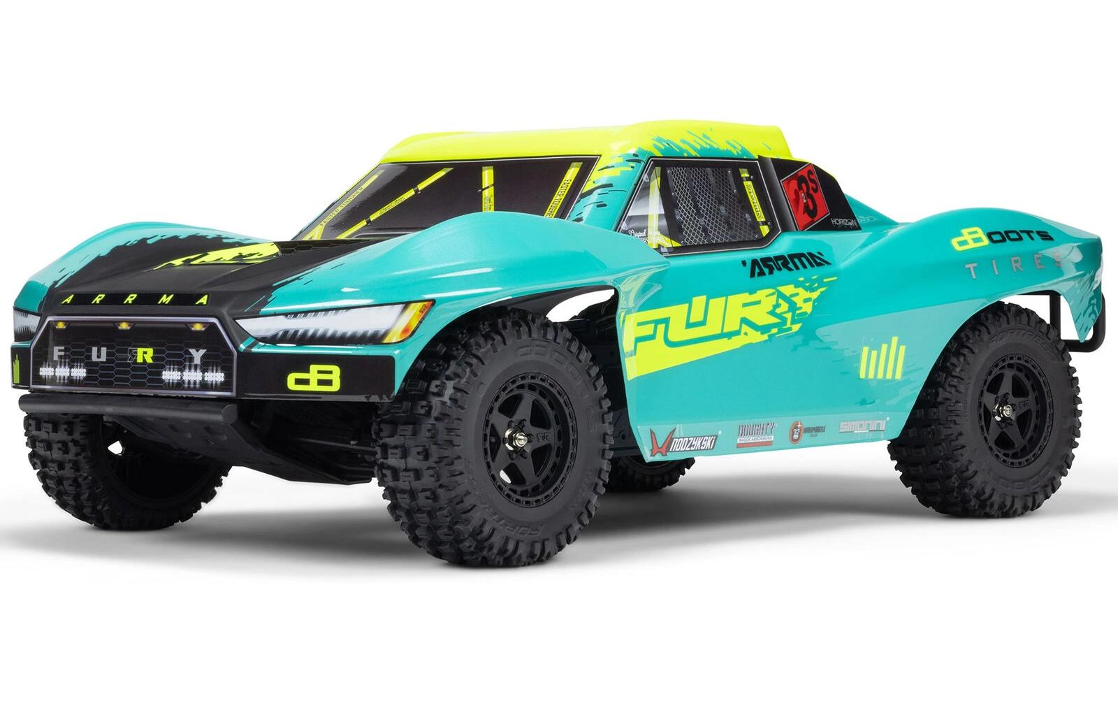 ARRMA SC.TRUCK Fury 2WD BLX 223S Grün