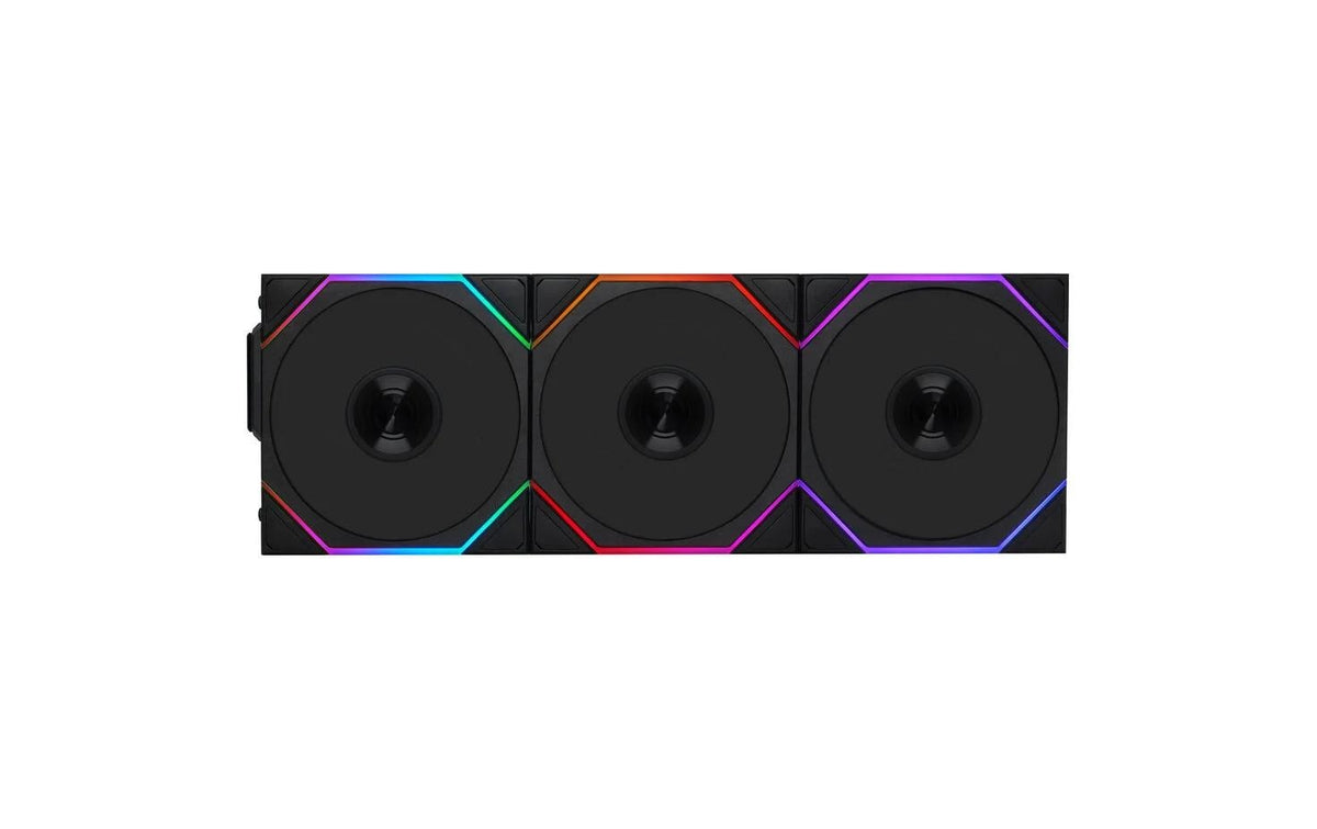 Gehäuselüfter Lian Li 12TL1W3B 120x120x25mm, PWM, RGB, wireless, Schwarz