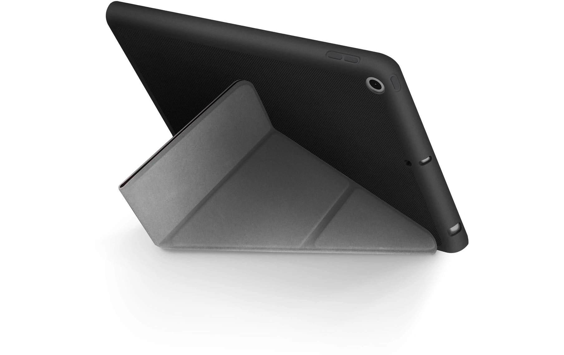 UNIQ Transforma Ipad 10.2 Schwarz Ipad Hülle passend zum Ipad 10.2 Grau