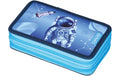 Herlitz Etui mit 2 Fächern, gefüllt 23-teilig, Cosmic Explorer