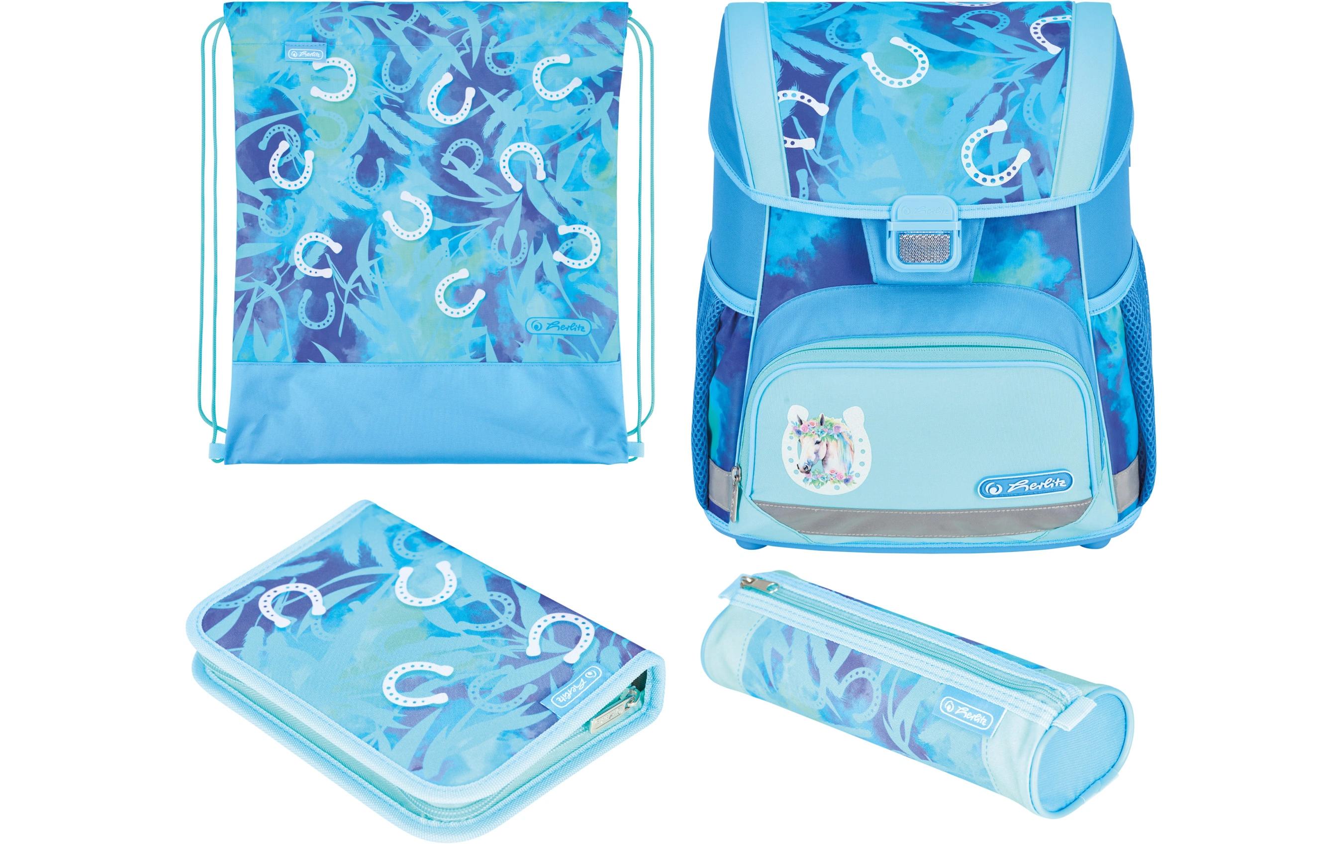 Herlitz Schulthek Loop Plus Horse 4-teiliges Set, 17 l