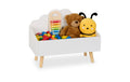 relaxdays Kindertruhe Wolken-Design MDF/Kiefern China