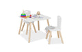 relaxdays Sitzgarnitur für Kinder 3-teilig, MDF/Kiefern China