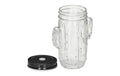 relaxdays Trinkglas Kaktus 8er Set Glas, 500ml