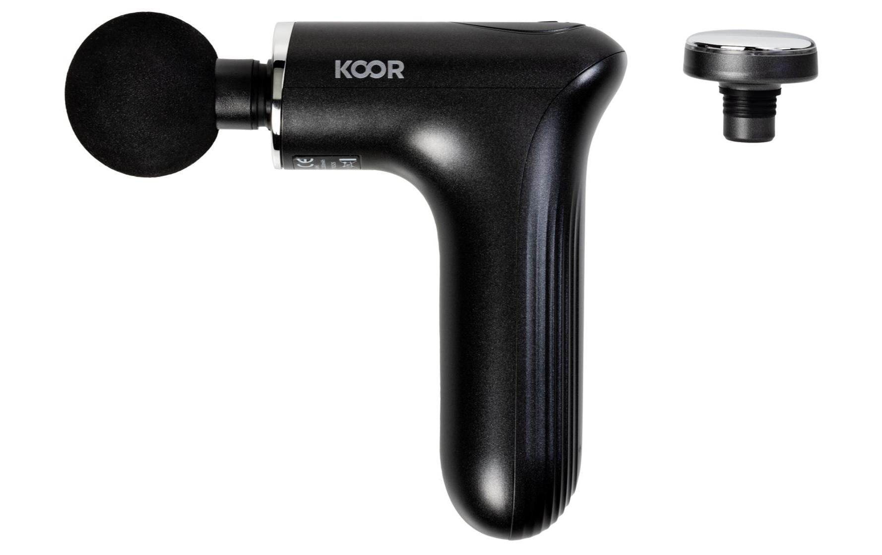 KOOR Massage Pistole Thermal Mini 3 Vibrationsstufen. Schwarz