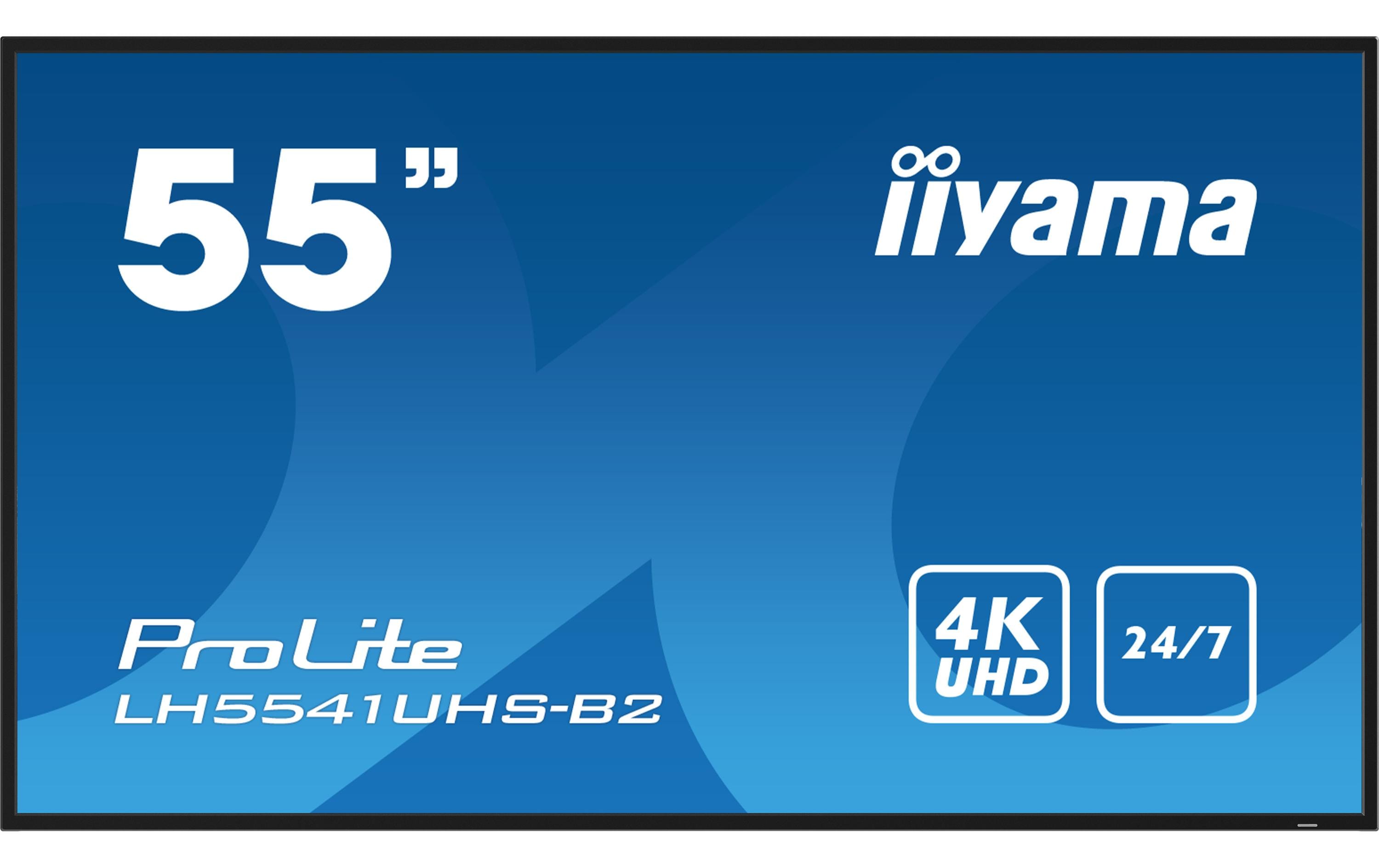 Iiyama LH5541UHS-B2 55", IPS, UHD, 500cd