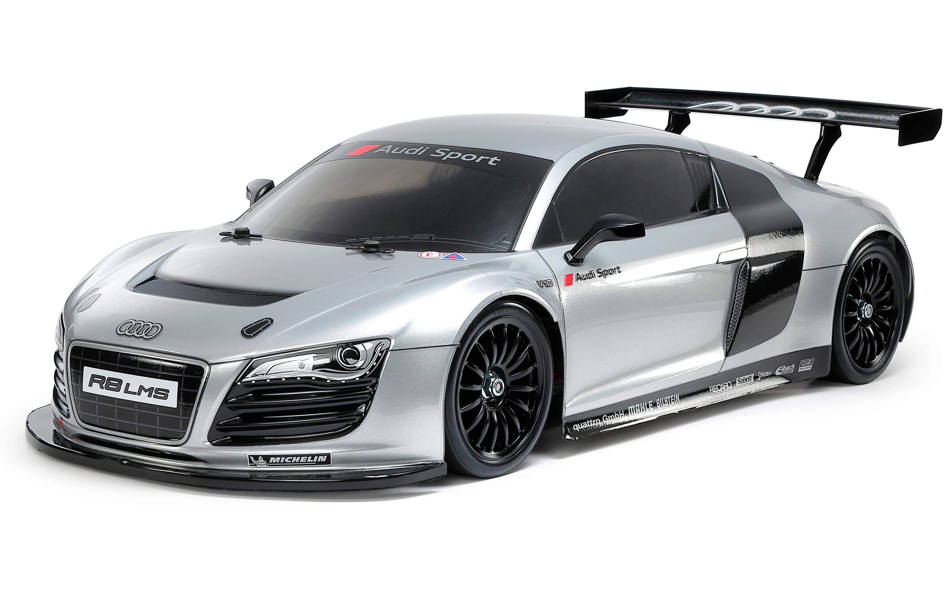 Tamiya Audi R8 LMS 2008 (TT-02) Bausatz, 1:10, 4WD, TT-02