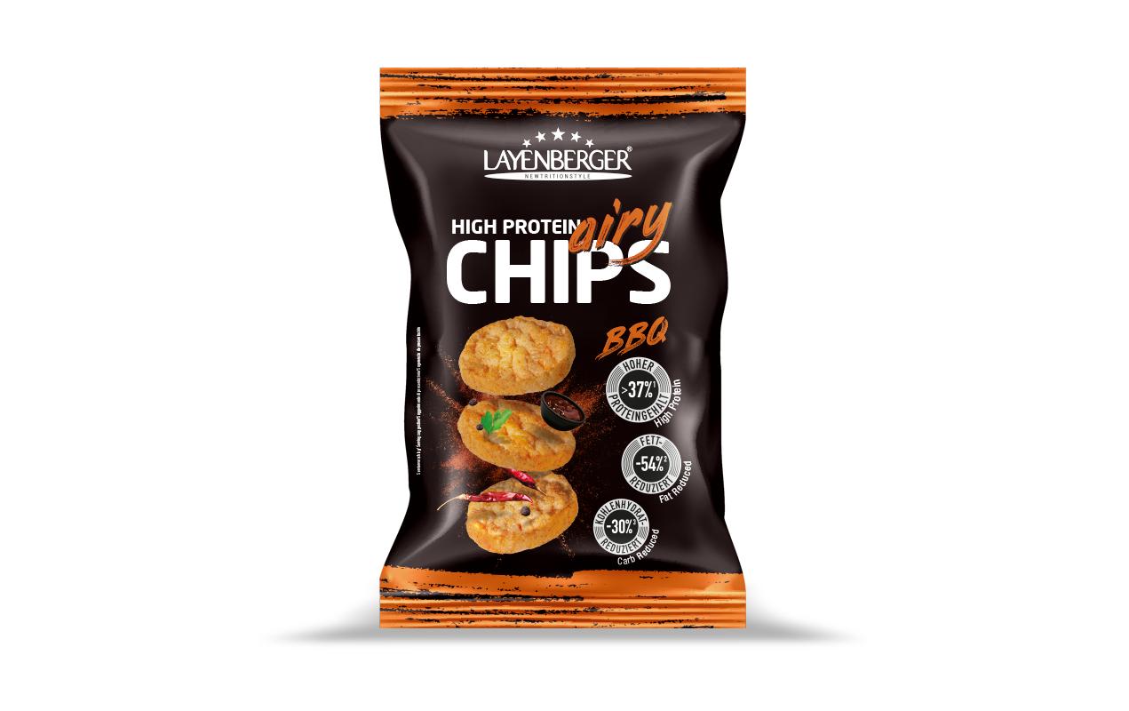 High Protein Airy Chips BBQ 75 g