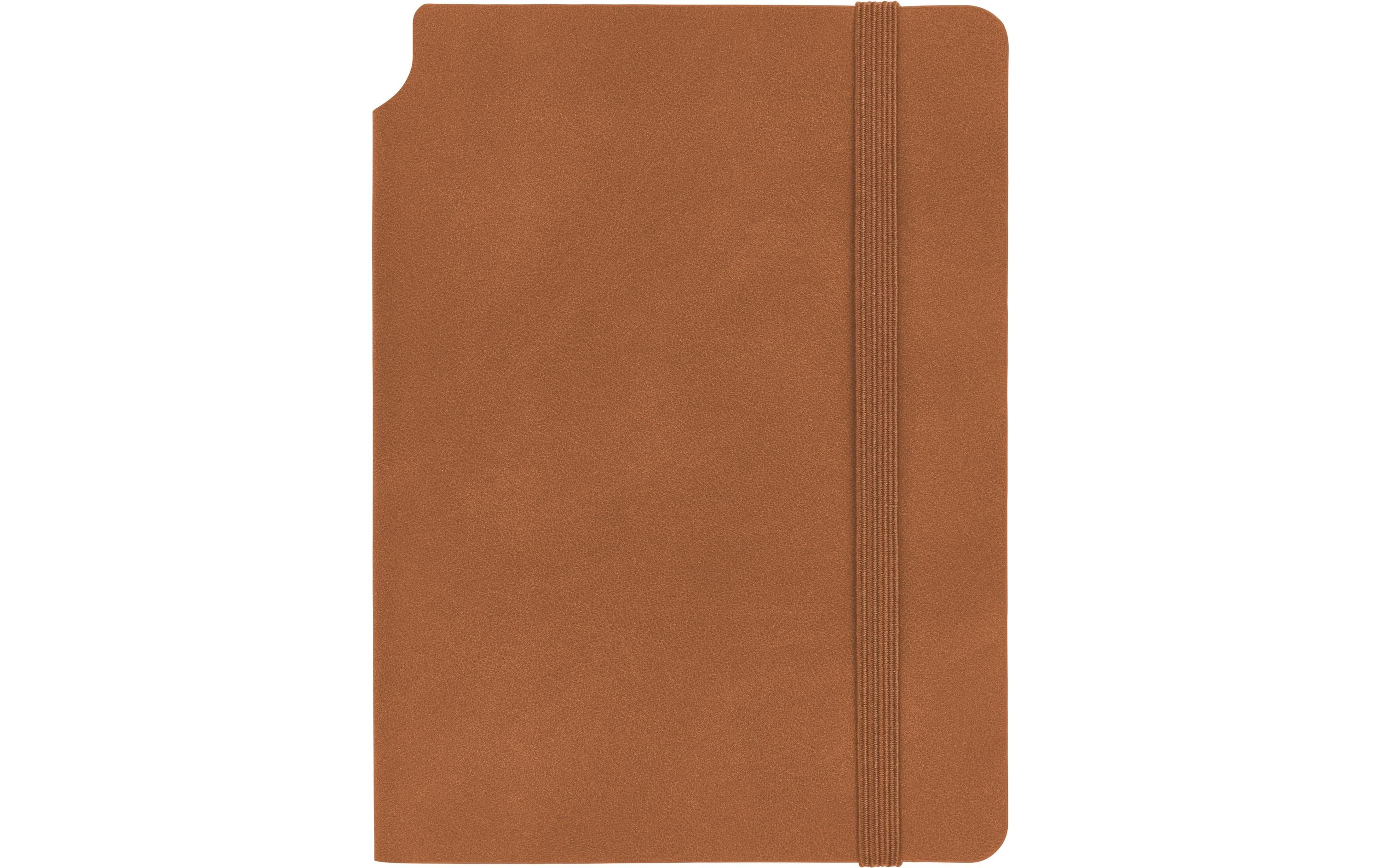 Kolma Notizbuch Smooth A6 blanko, braun