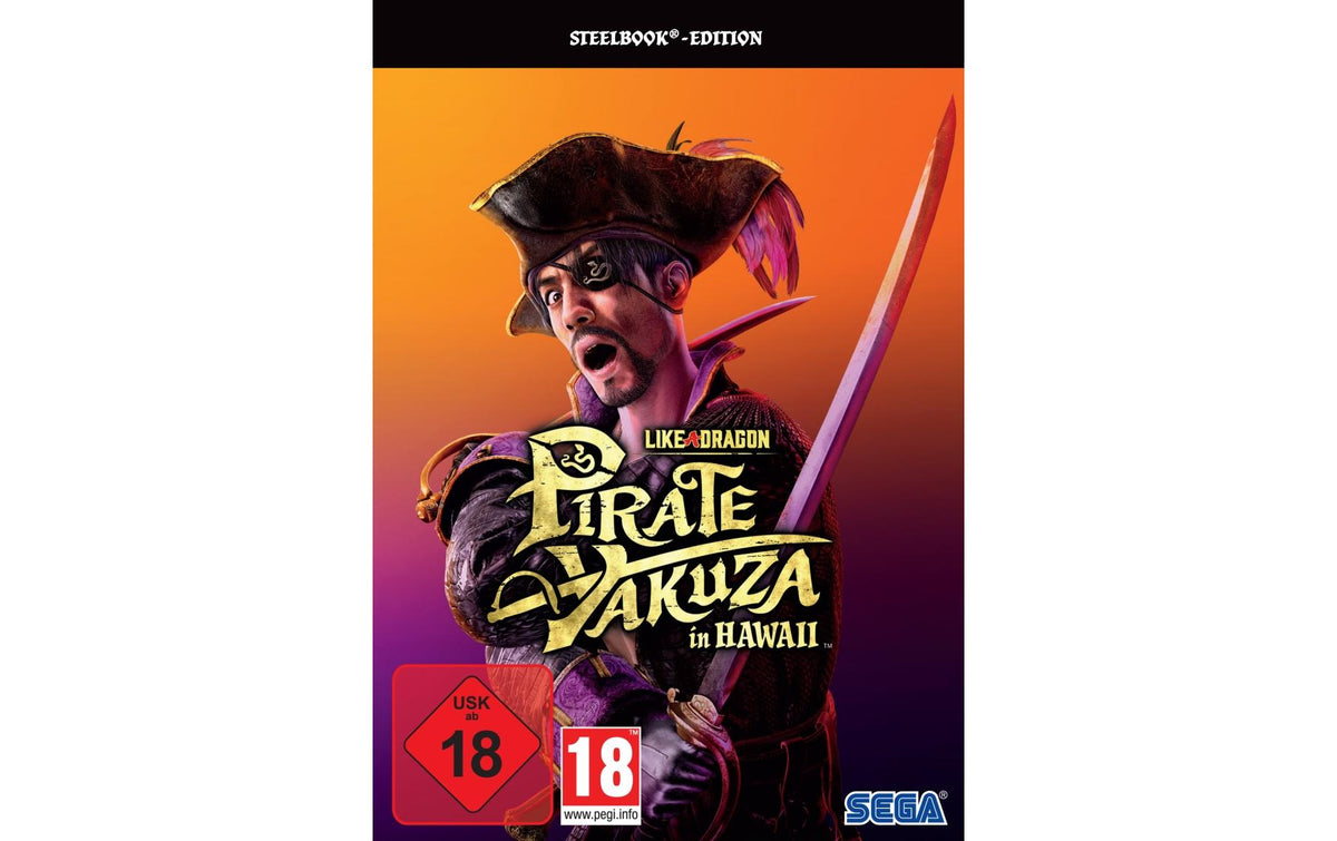 Like a Dragon: Pirate Yakuza in Hawaii, PC Alter: 18+, Steelbook