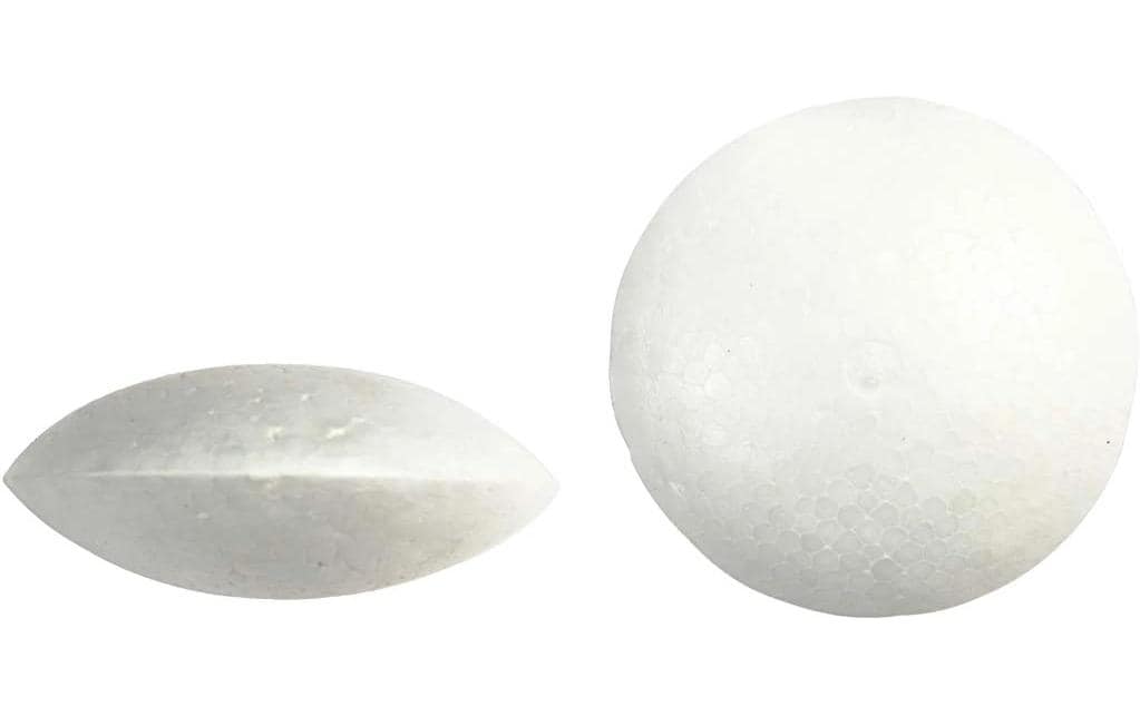 Creativ Company Styropor-Ufo 7.5 cm, 100 Stück