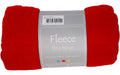 Creativ Company Fleece 125 cm x 150 cm 200 g, Rot