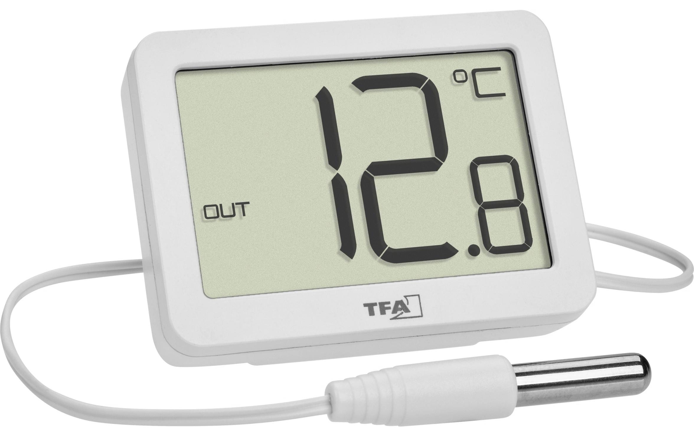 Digitales Innen-Aussen-Thermometer ohne Batterie