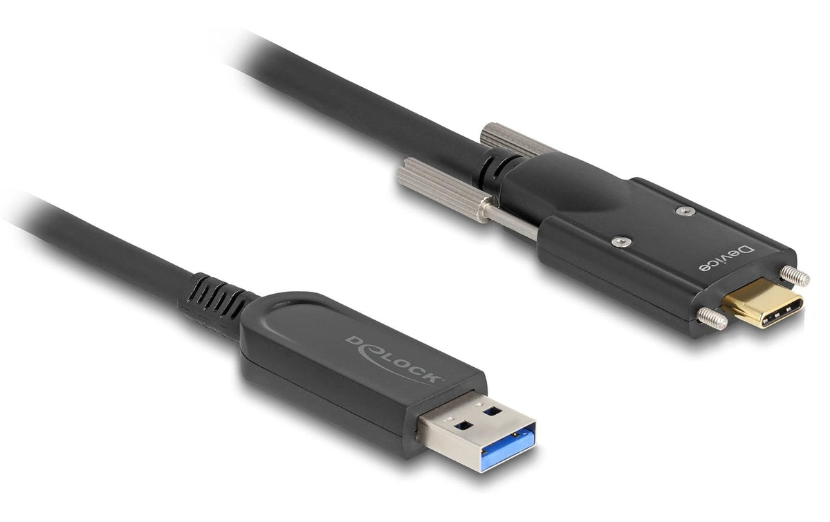 Delock AOC USB Kabel 8k Typ A-C, 5m 10Gbps, USB3.2 Gen2