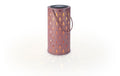 STT Solar Ornament Lantern 1 LED ww, 12x20cm, mauve