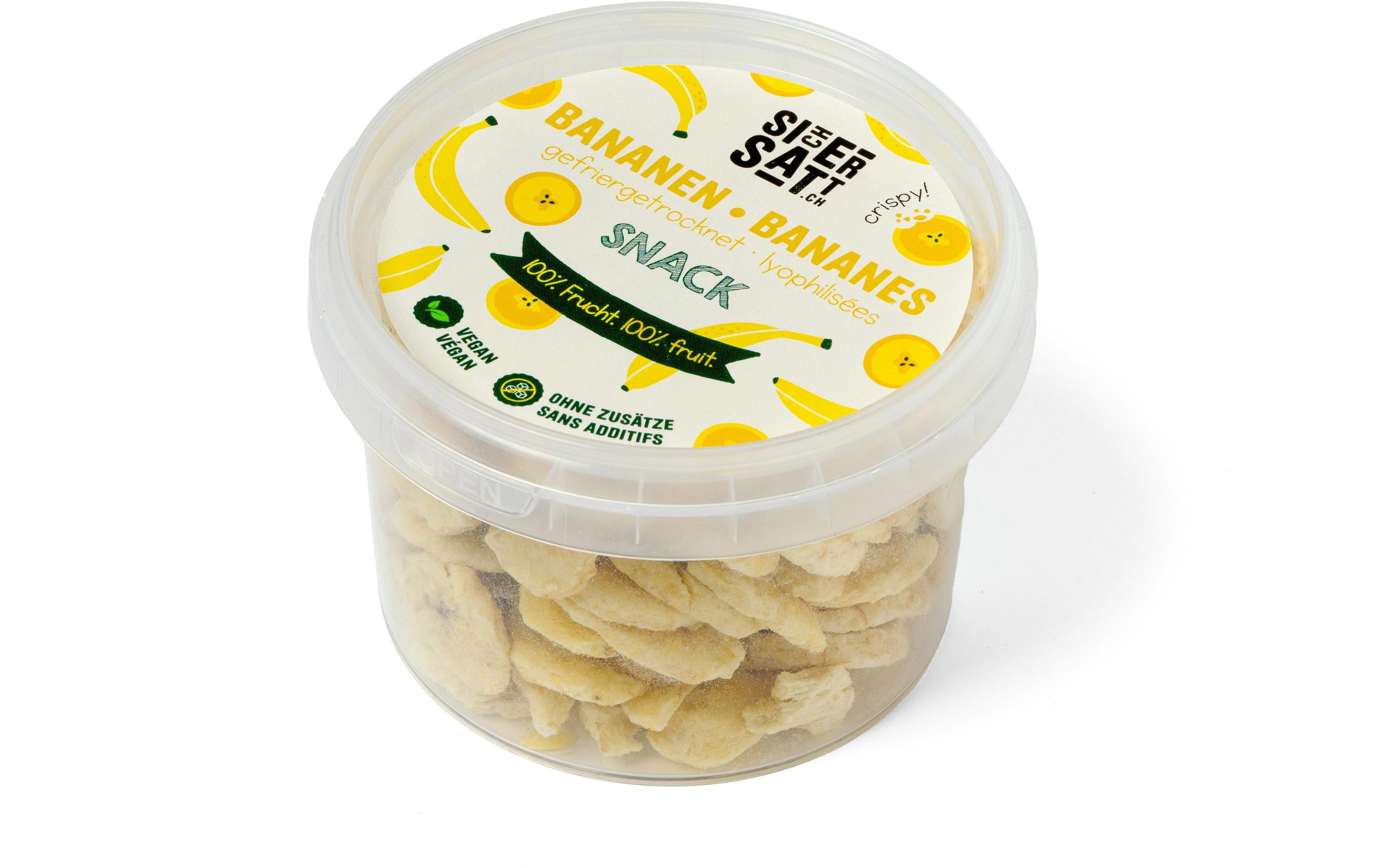Bananen Snack gefriergetrocknet 45 g