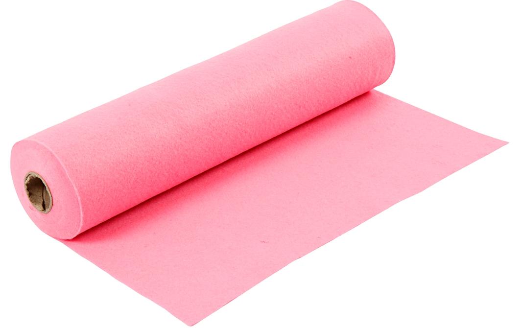 Creativ Company Bastelfilz 45 cm x 5 m, rosa