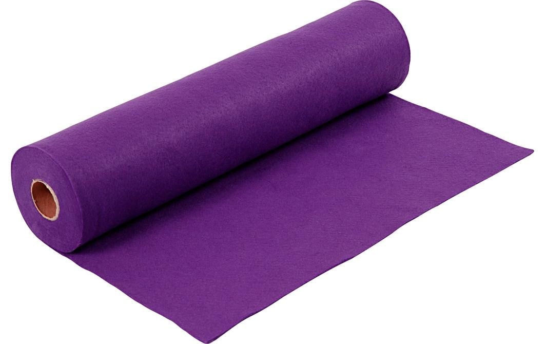 Creativ Company Bastelfilz 45 cm x 5 m, violett