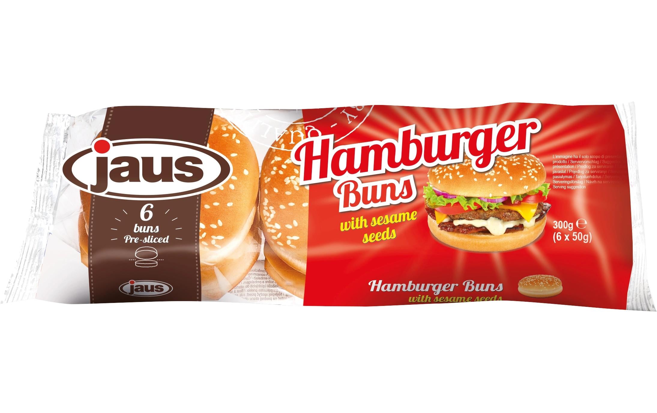 Daily Bread Burger Buns Sesam geschnitten 6 Stück