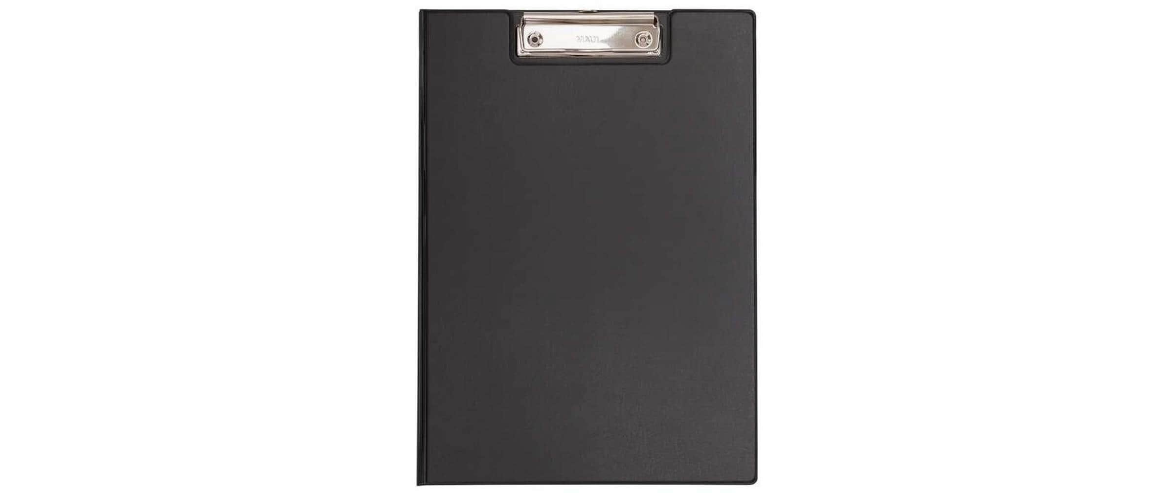 MAUL Schreibmappe MAULpoly A4 mit PP-Folienüberzug, schwarz
