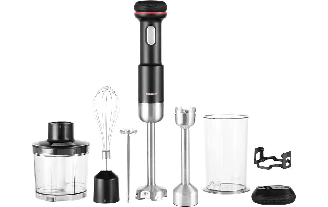 Gastroback Stabmixer Set 5in1 Akkubetrieben