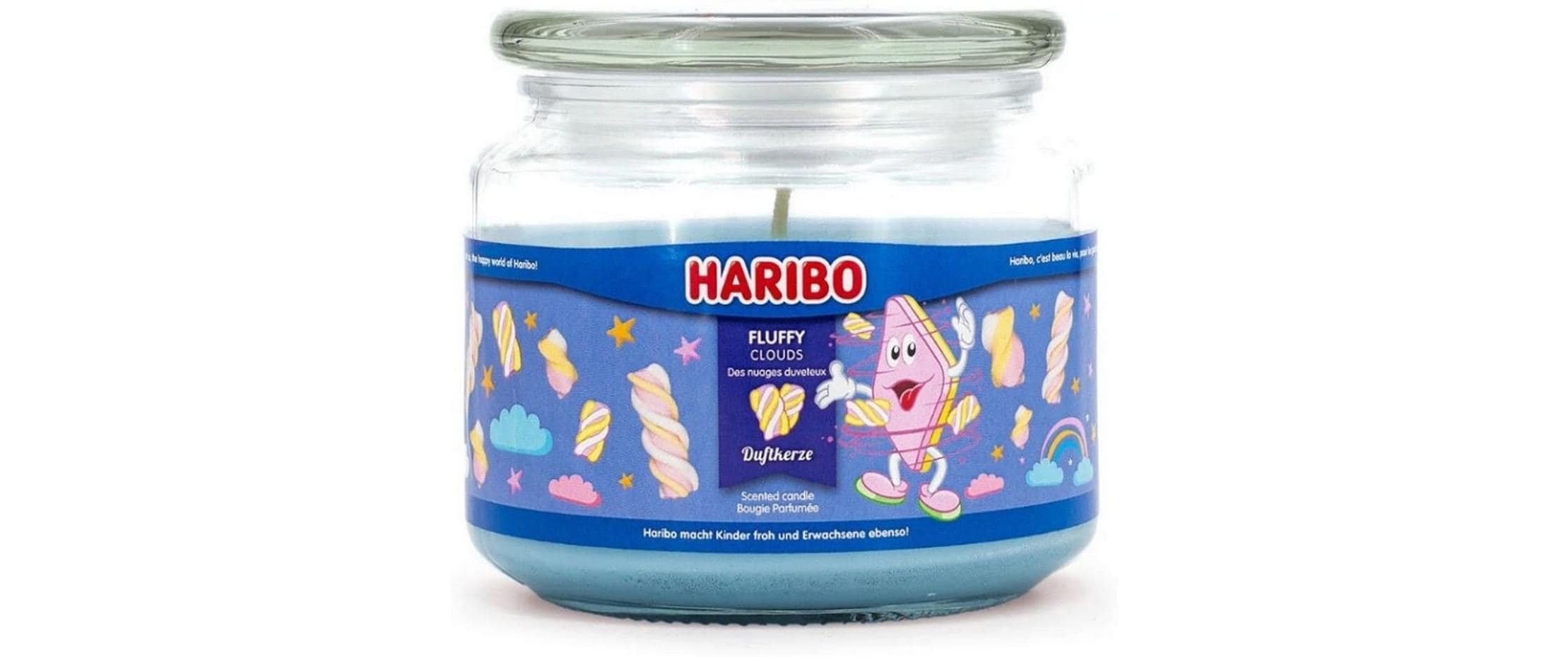 balthasar Duftkerze Haribo Fluffy Clouds 10x9.5 cm (DxH), Brenndauer 75h