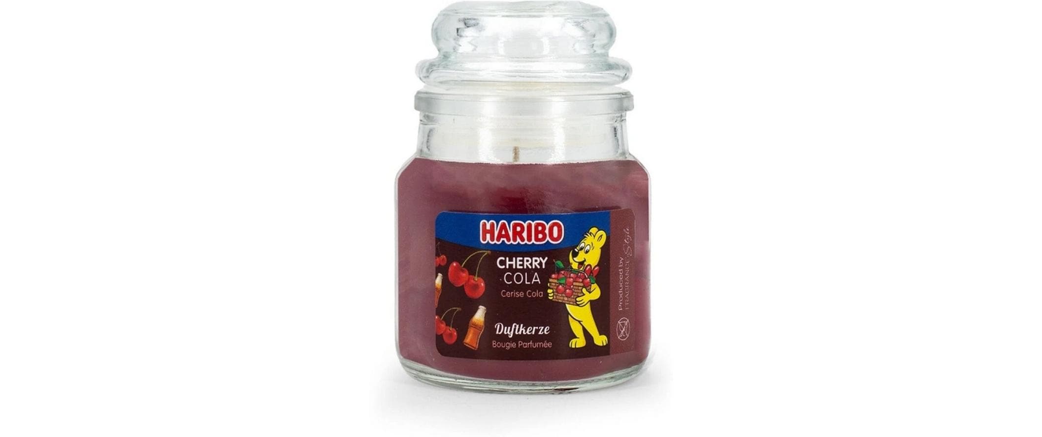 balthasar Duftkerze Haribo Cherry Cola 6x9 cm (DxH), Brenndauer 20h