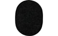 Monoquick Flickstoff Jeansflick oval "schwarz" 2 St.