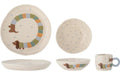 Bloomingville Geschirrset Charlie, 3er Set Steingut, 7x6/14x4/20.5x2.5 cm (DxH)