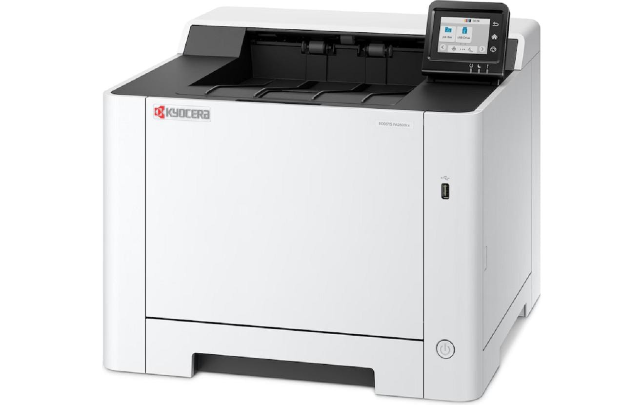 Kyocera Farblaser ECOSYS PA2600CX, A4, LAN 26 S./Min., Duplex, 512MB, PCL