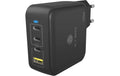 Icy Box Ladegerät IB-PS1040-PD PD, Gan, 100W, 3x Type-C, 1x Type-A