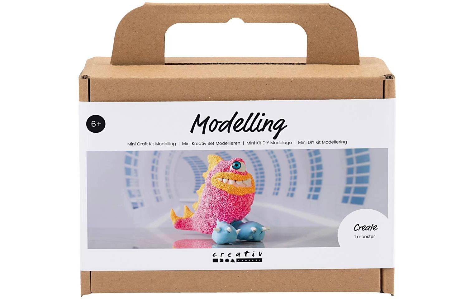 Creativ Company Mini Bastelset Modellieren Monster
