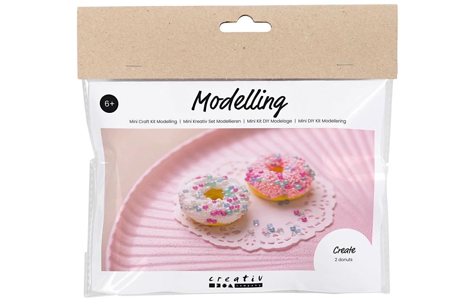 Creativ Company Mini Bastelset Modellieren Donuts