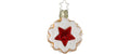 Inge Weihnachtskugel Keks Glas, H: 6 cm, mundgeblasen