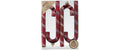 Inge Weihnachtskugel Zuckerstange,Bordeaux Red, 4 Stück, L: 14 cm, Kunststoff
