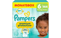 Pampers Premium Protection Gr.6 Extra Large 13+kg Monatsbox / 144 Stück