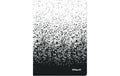 Herlitz Notizheft A5 80 Blatt kariert, 70g/m2, schw/weiss