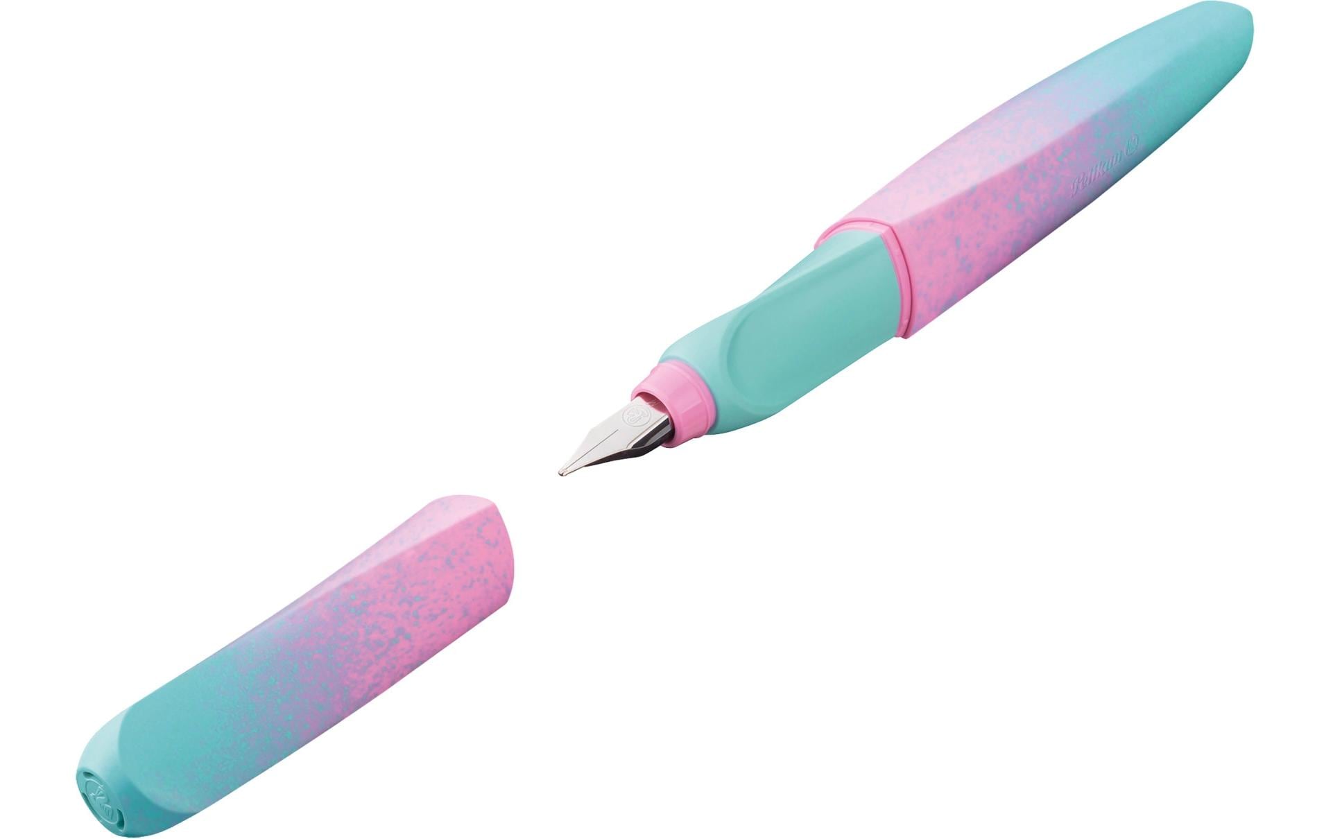 Pelikan Twist Füllhalter M Minze / Rosa