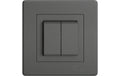 Feller EDIZIO.liv Smart Light Control for Philips Hue dark grey AP