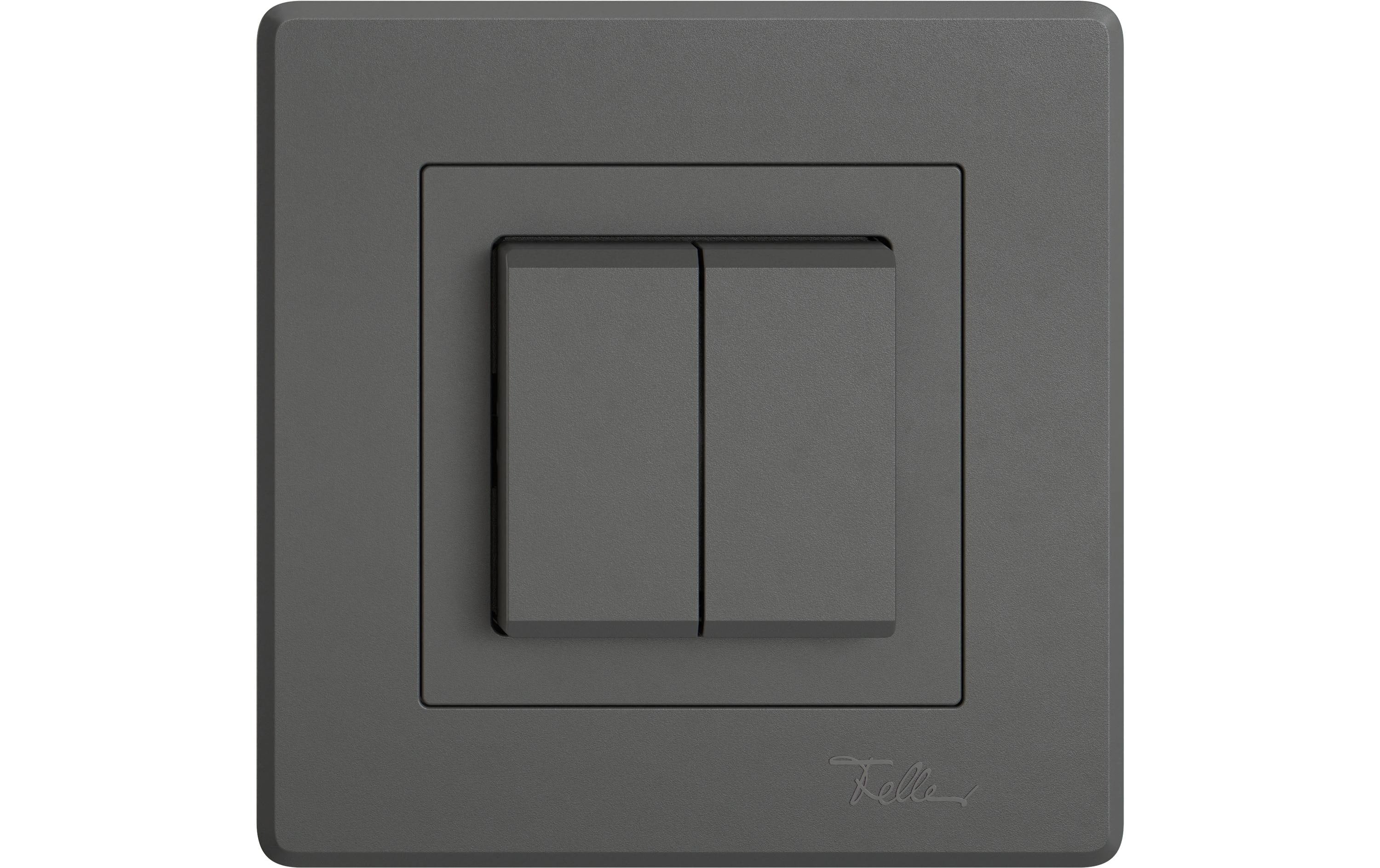 Feller EDIZIO.liv Smart Light Control for Philips Hue dark grey AP