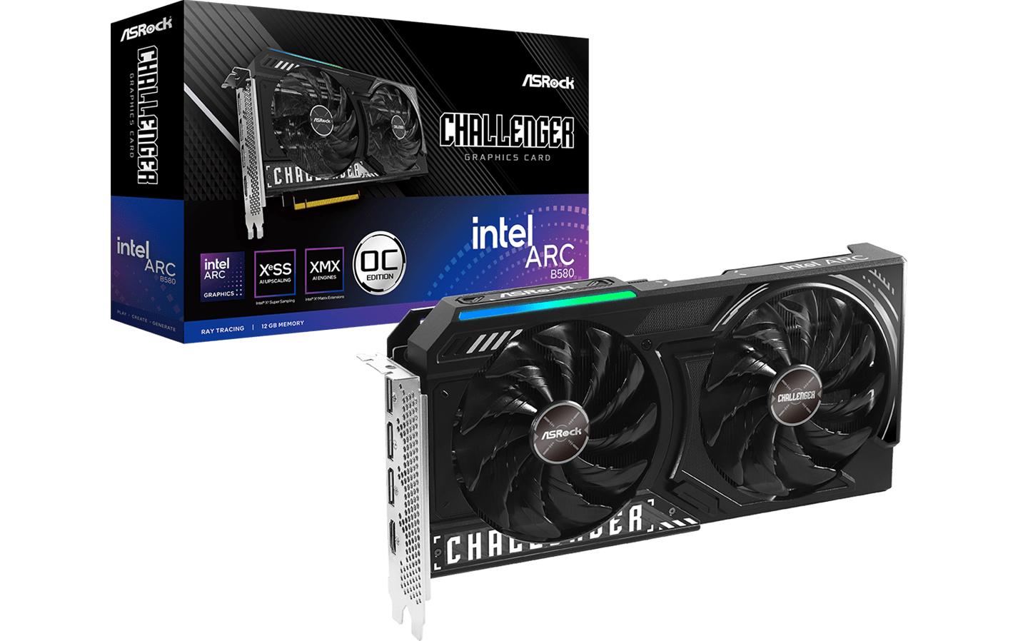 ASRock Intel Arc B580 Challenger O12GB