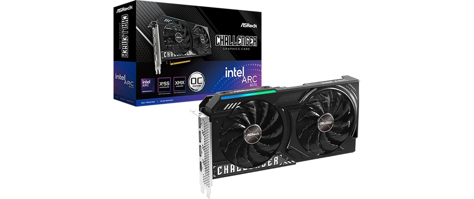 ASRock Intel Arc B570 Challenger O10GB